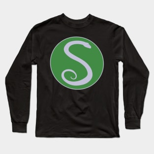 Silver Snake Long Sleeve T-Shirt